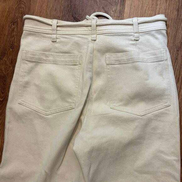 NWT J.Crew Seamed Straight Leg Jean In All Day Stretch Rope Tie Waist Size 28 - Picture 10 of 10